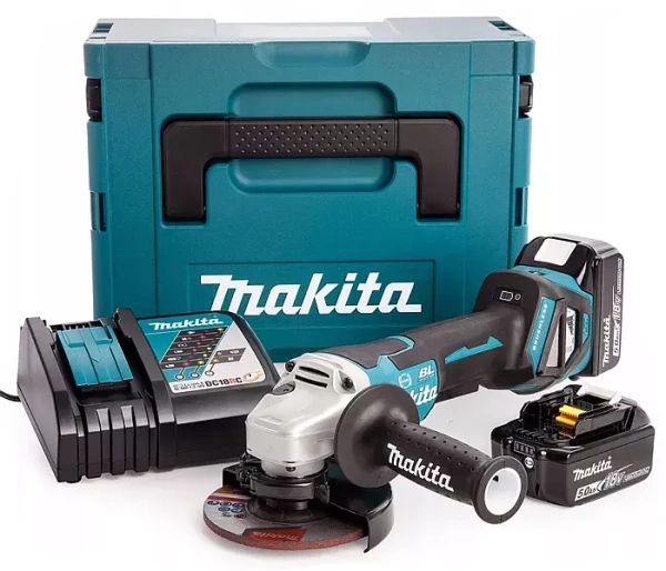 Szlifierka kątowa Makita DGA513RTJ z regulacją obrotów 