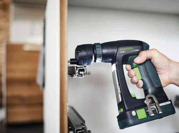 Akumulatorowa wiertarko-wkrętarka C 18 HPC 4,0 I-Set 576442 Festool + 2 x akumulator + ładowarka + kufer