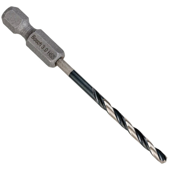 Wiertło spiralne HSS do metalu HEX 1/4" Bosch 2608577048