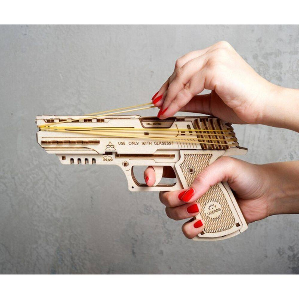 Pistolet Wolf-01 UGEARS 70047