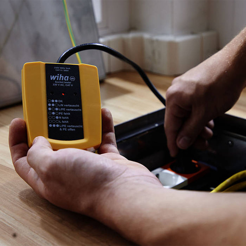 Tester gniazd sieciowych Wiha 45220