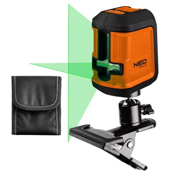 Laser krzyżowy NEO Tools 75-106 z zieloną wiązką