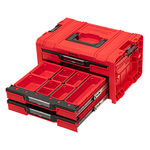Skrzynia narzędziowa Qbrick System PRO Drawer 3 Toolbox Expert RED Ultra HD