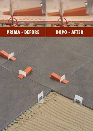 Zestaw do poziomowania płytek od 3 do 12 mm RAIMONDI-180KIT100