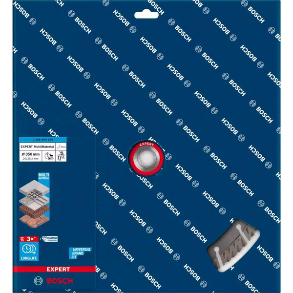 Diamentowa tarcza tnąca EXPERT MultiMaterial 400 x 20/25,40 x 3,3 x 12 mm Bosch (2608900667)
