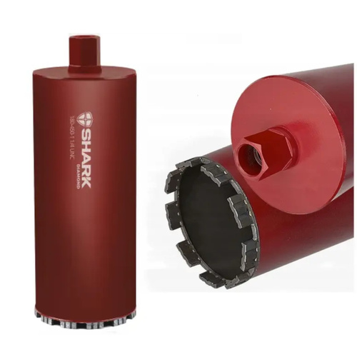 Segmentowa koronka diamentowa do betonu 180 mm UNC 1 1/4'' Shark DYMHC180