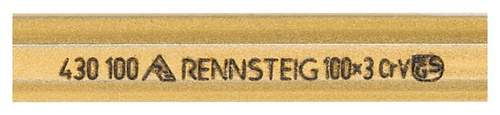 Punktak ślusarski 100x8x3mm RENNSTEIG 430 100 0