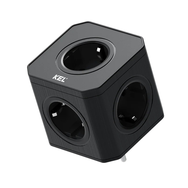 Rozgałęźnik KEL R-51S czarny W-00357