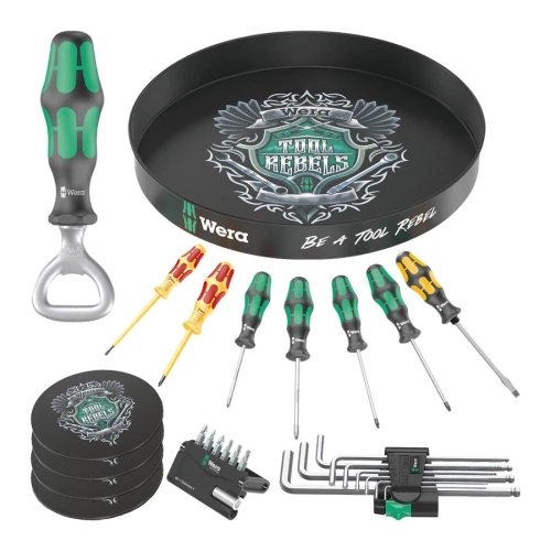 Zestaw kluczy i wkrętaków Tool Rebel Wera 05100018001