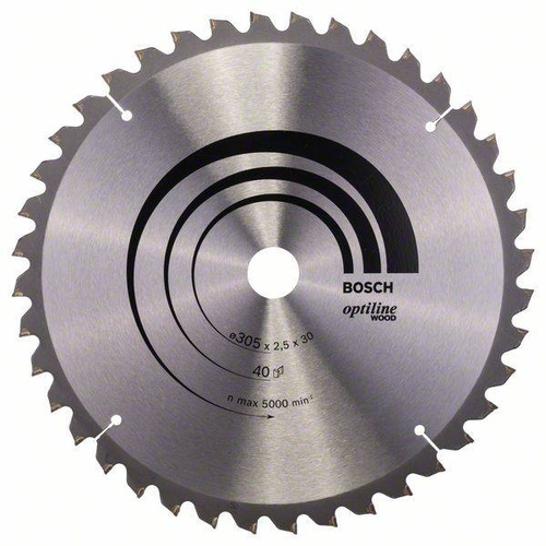 Tarcza pilarska Optiline Wood 305x30 Bosch 2608640440
