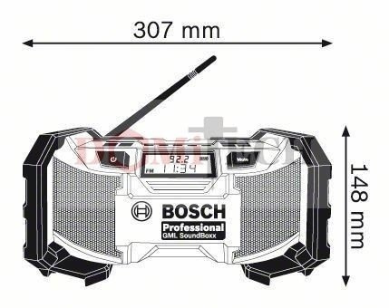 Bosch GML SoundBoxx Radio budowlane