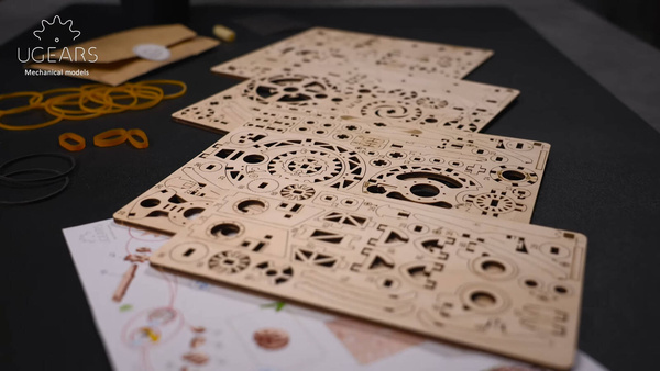 Steampunkowy sterowiec UGEARS 70226