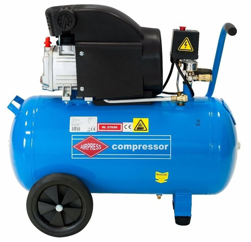 Kompresor tłokowy olejowy Airpress HL275-50 2,0KM/1,5kw ,50l., 275l./min.
