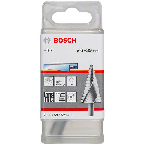 Wiertło stopniowe do metalu Bosch 2608597521 6-39mm