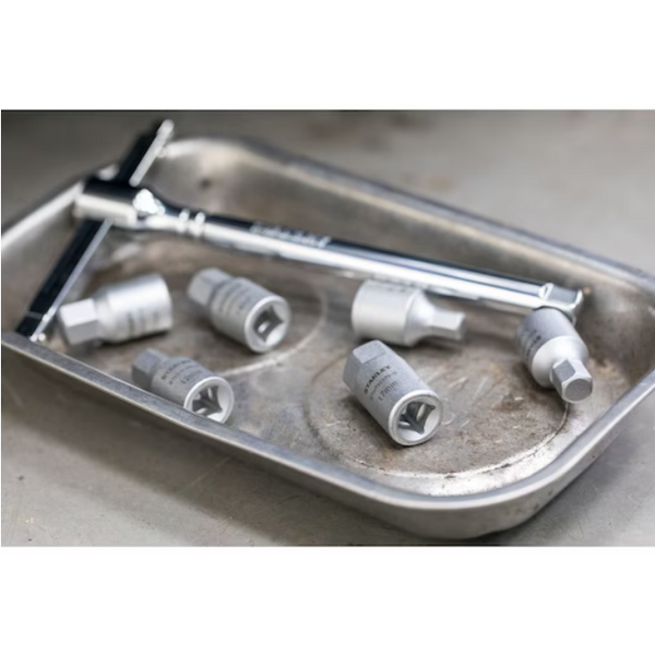 Końcówka 3/8" do spuszczania oleju hex Stanley