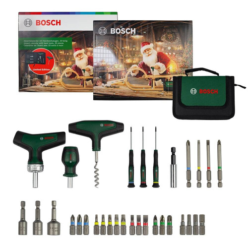 Kalendarz adwentowy Bosch 2024 - 33 elementów