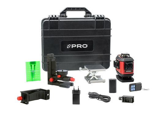 Laser krzyżowy PRO LK-4DB