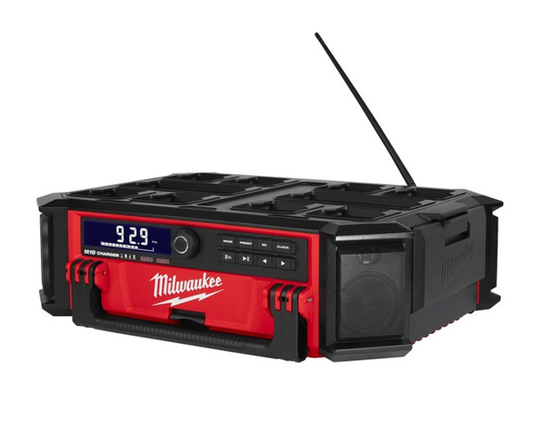Radio budowlane Milwaukee M18 PRCDAB+-0 z funkcją ładowania akumulatorów