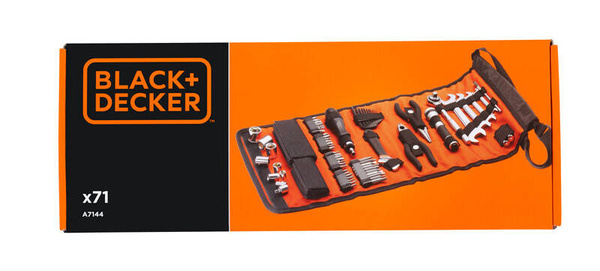 Zestaw 71 szt. akcesoriów do samochodu Black Decker A7144-XJ