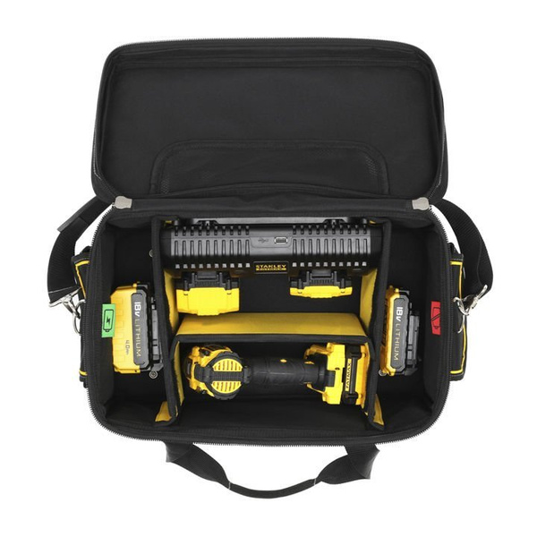Torba narzędziowa z 2 portami do ładowania Stanley Fatmax FMCB100B-QW