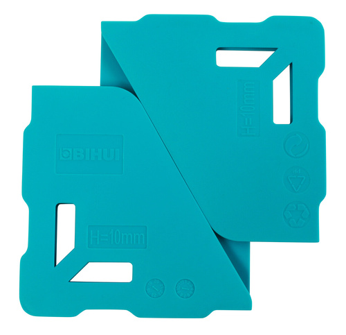 Zestaw 4 szt. osłon narożników płytek Bihui 12-13 mm