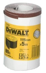Papier ścierny w rolce 5 m x 115 mm 80 DT3581 DeWalt