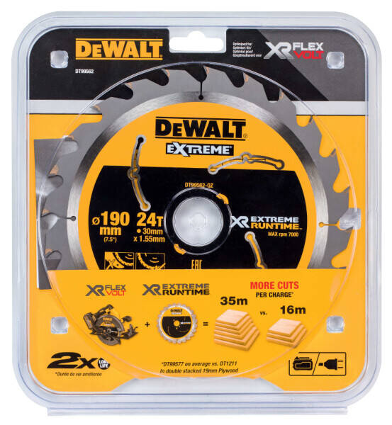Tarcza tnąca do cięcia drewna Dewalt DT99562-QZ
