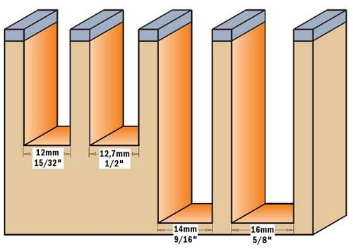 Frez HM D=12 I=39,5 L=90 CMT 652.122.11