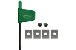 Płytki do frezów   HW-WP 7,6X12X1,5 (4X) Festool 491390