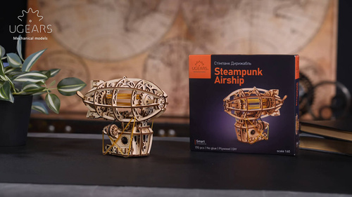 Steampunkowy sterowiec UGEARS 70226