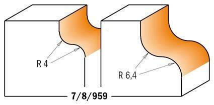 Frez HM R=4 D=28,7 I=13 CMT 959.040.11