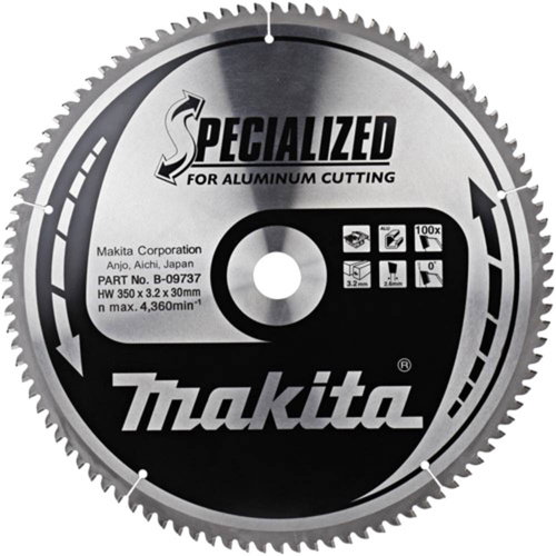 Tarcza tnąca Makita B-09737 350x30mm; 100Z