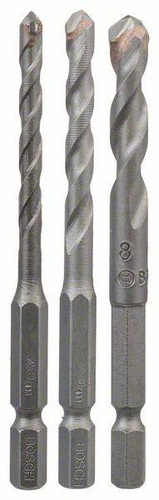 3-elem. zestaw wierteł do płytek HEX-9 Ceramic, 5/6/8 mm Bosch 2608589527