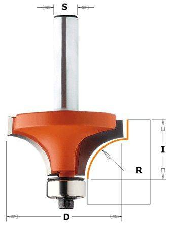 Frez HM R=12,7 D=38,1 I=19 CMT 938.380.11