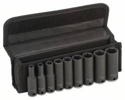 9-elem. zestaw nasadek, 7–19 mm Bosch 2608551099