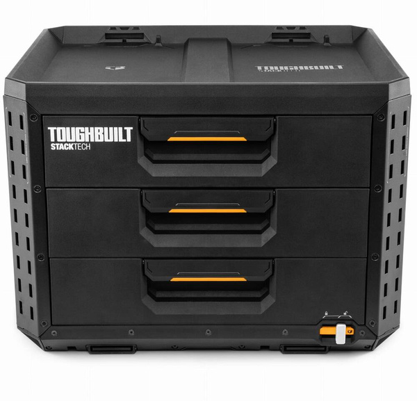 Skrzynka narzędziowa z 3 szufladami ToughBuilt StackTech TB-B1-D-70-3