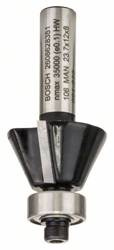 Frez prosty do fazowania/laminatów, 8 mm, D1 23,7 mm, B 5,5 mm, L 12 mm, G 54 mm, 25° Bosch 2608628351
