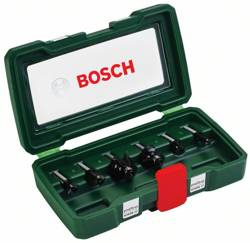 6-częściowy zestaw frezów HM (chwyt 8 mm) Bosch 2607019463