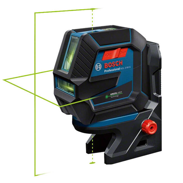 Laser krzyżowy Bosch GCL 2-50 G 0601066M01 + statyw