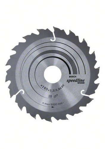 Tarcza pilarska Speedline Wood 165x30 Bosch 2608640789