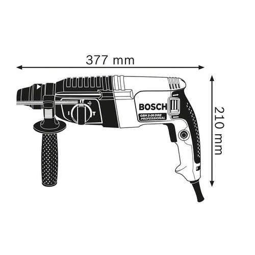Młotowiertarka Bosch GBH 2-26 DRE