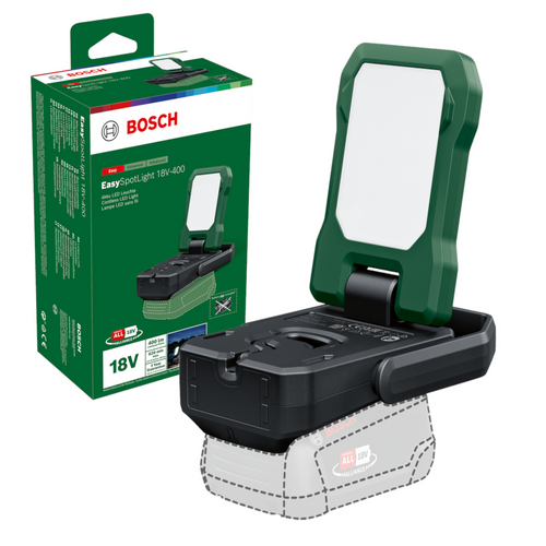 Reflektor roboczy LED akumulatorowy Bosch Home and Garden EasySpotLight 18V-400 06039A1200