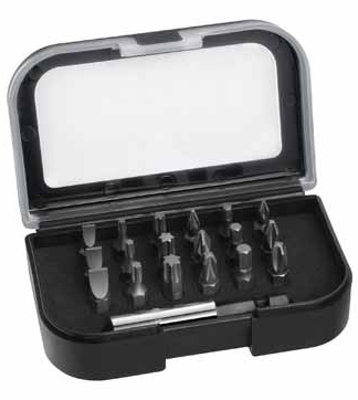 Zestaw 19 szt. końcówek 1/4" Stanley 1-13-901