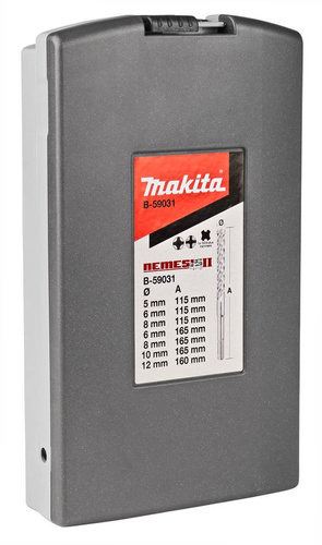 Zestaw 7 szt. wierteł SDS-Plus 8-12 mm NEMESIS Makita B-59031