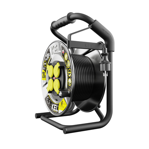 Przedłużacz bębnowy Kel Heavy Duty W-99245, 20M/3X1,5