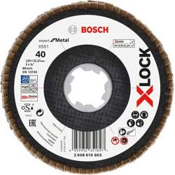 Tarcza listkowa X551 Expert for Metal X-LOCK 125x22,23x40 Bosch 2608619803