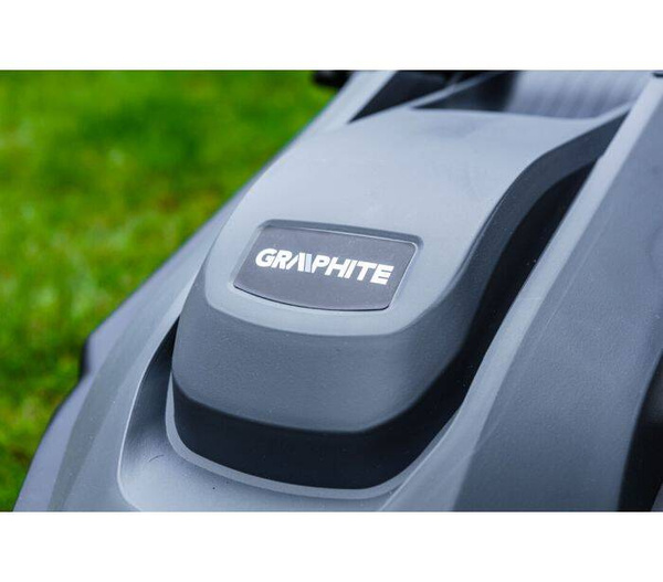 Kosiarka Graphite 59G475 - elektryczna, kosz na trawę 45L, 2000W