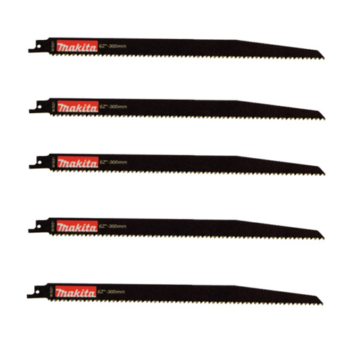 Zestaw 5 szt. brzeszczotów do pilarki szablastej Makita B-03030