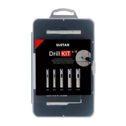Zestaw otwornic DrillKit 6-12 mm Distar 80115429040