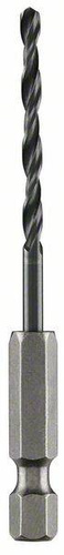 Wiertła spiralne do metalu HSS- R, DIN 338, z chwytem sześciokątnym 1/4"D = 3,0 mm; L = 73 mm Bosch 2609255140